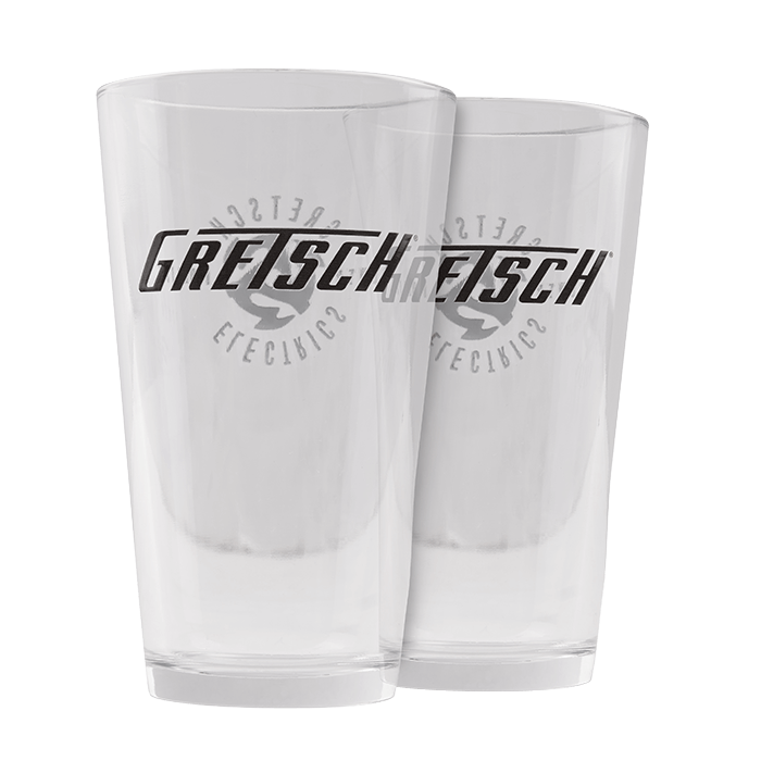 GRETSCH® PINT GLASS SET (2)